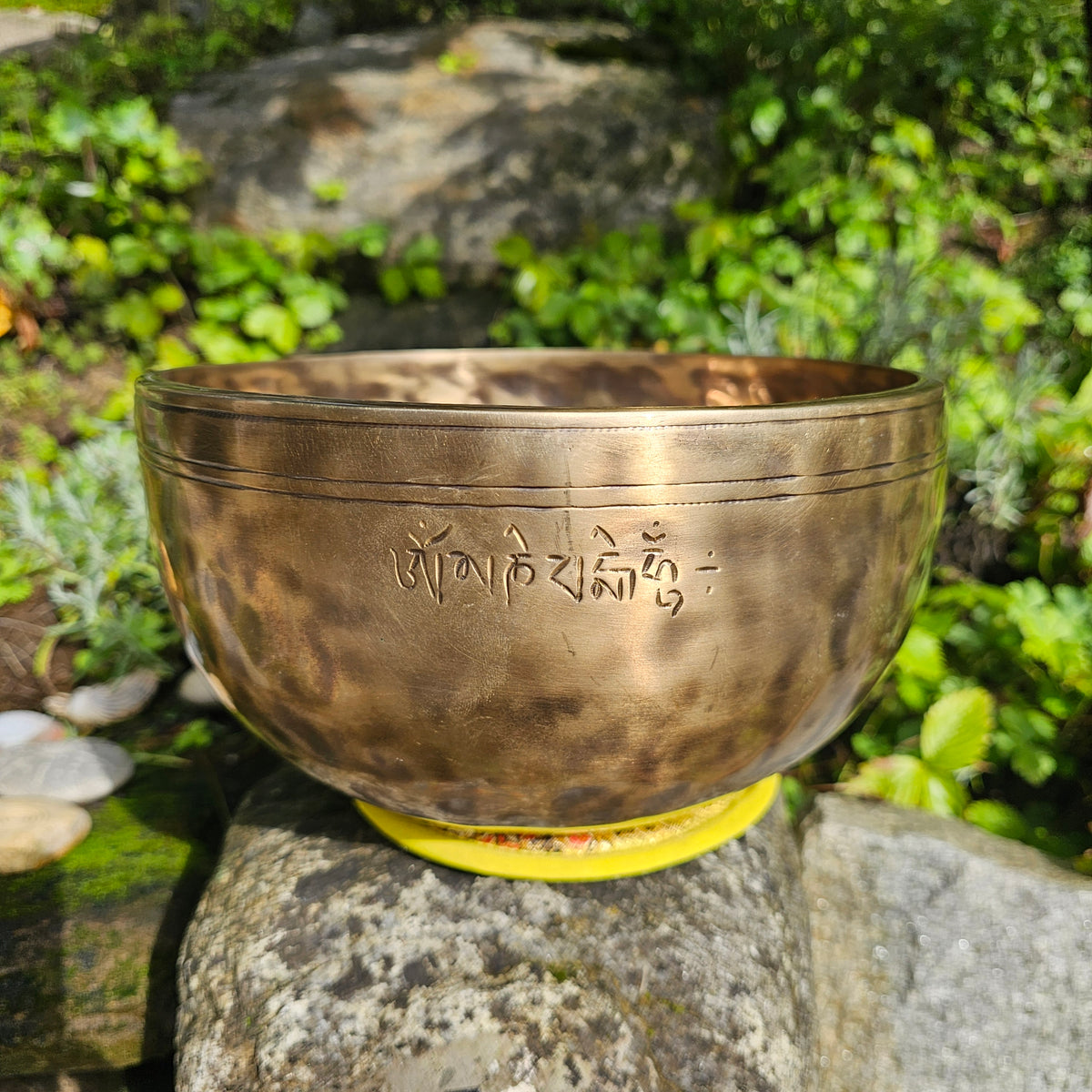 Full moon singing bowl ø 22 cm in A 432 Hz