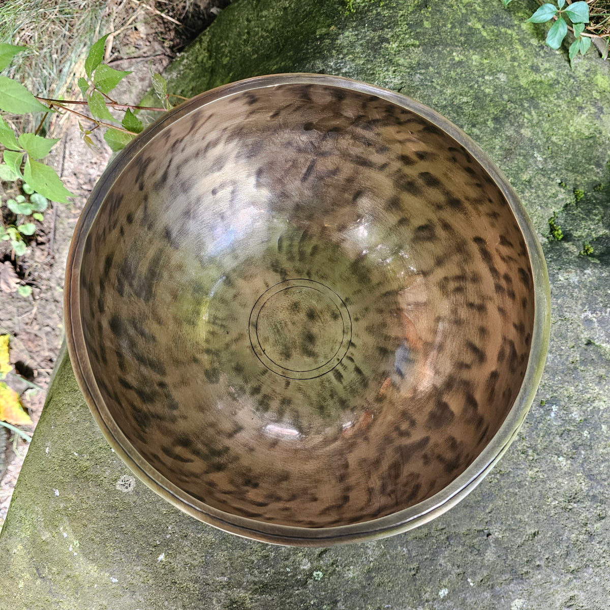 Full moon singing bowl ø 24.5 cm in A