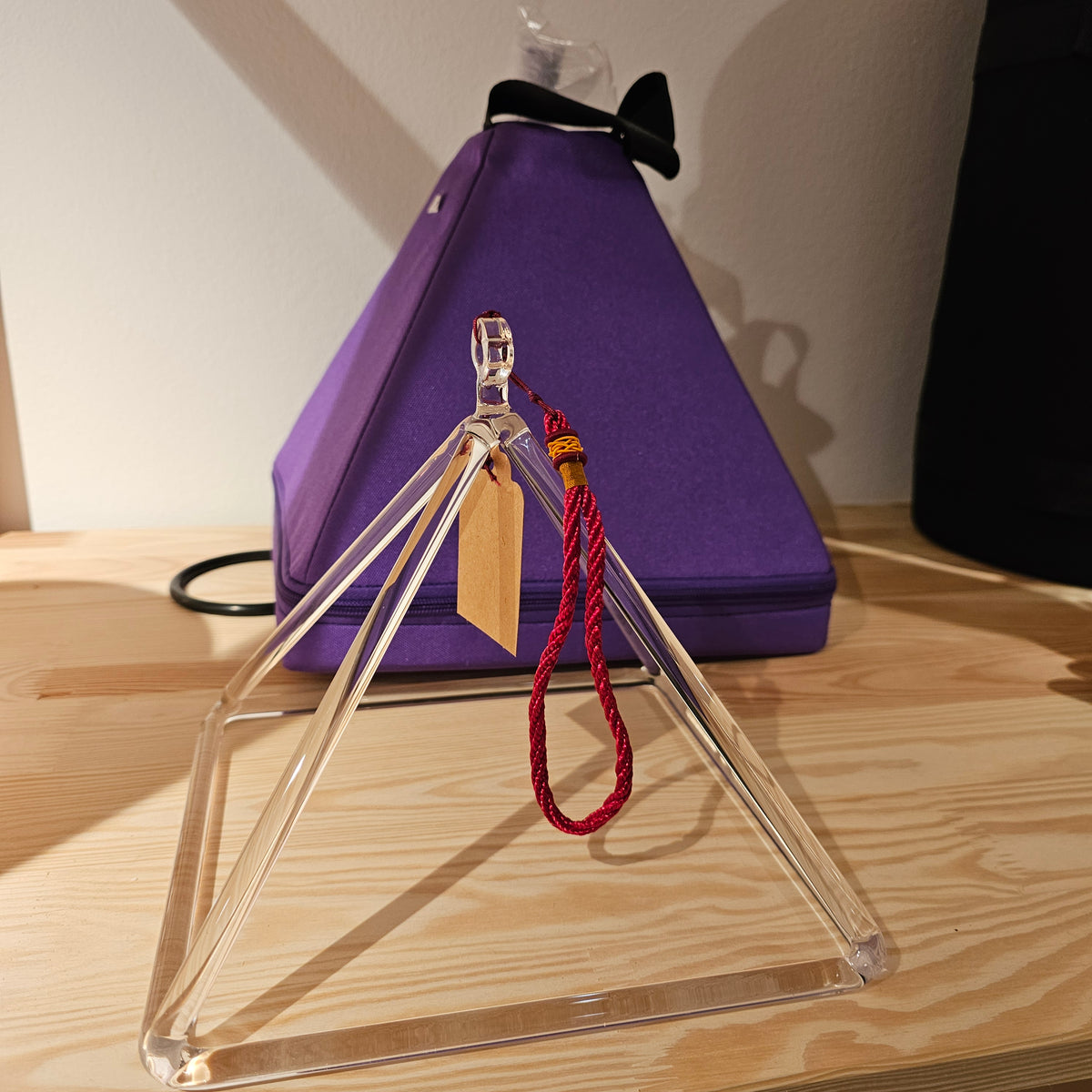 Crystal Sound Pyramid 20 cm with Bag