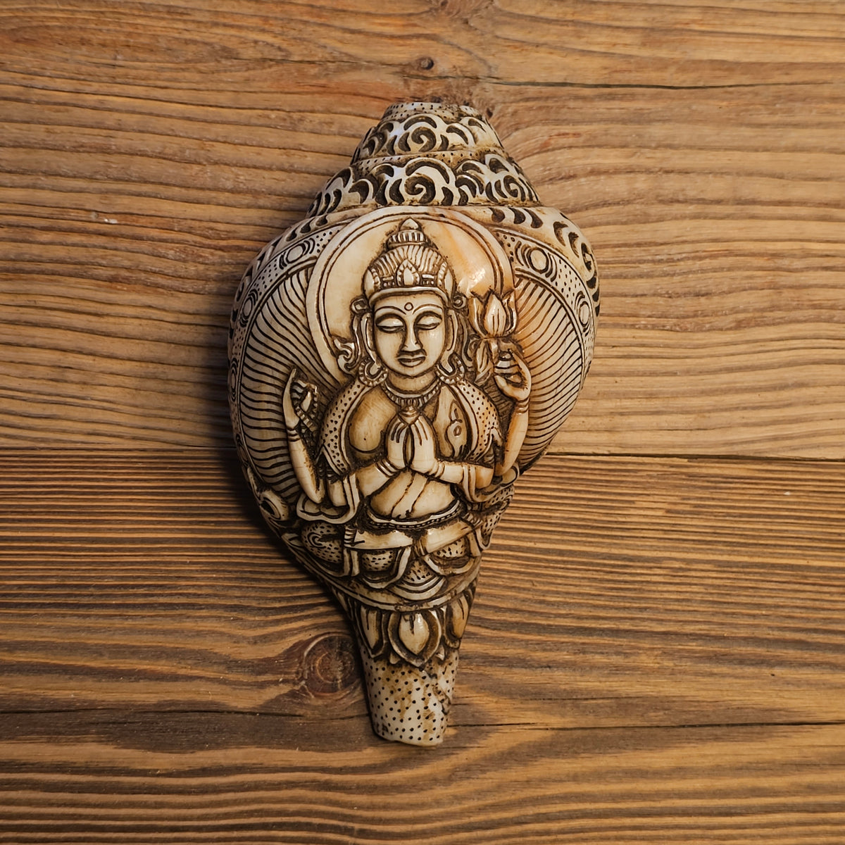 Muschelhorn Manjushri