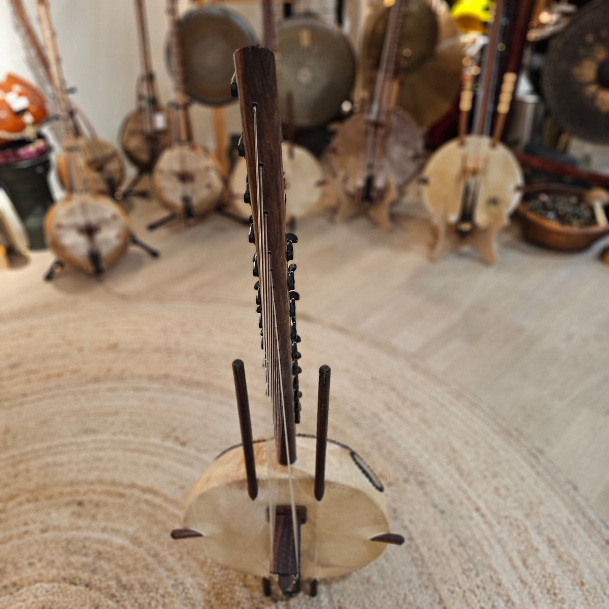 Kora 21 Saiten Sapele | Saiteninstrumente | Kora N&#39;Goni | Dunum.ch