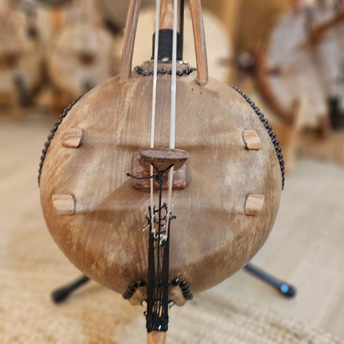 Kamelen Goni 14 Saiten mit Tasche | Saiteninstrumente | Kora N&#39;Goni | Dunum.ch