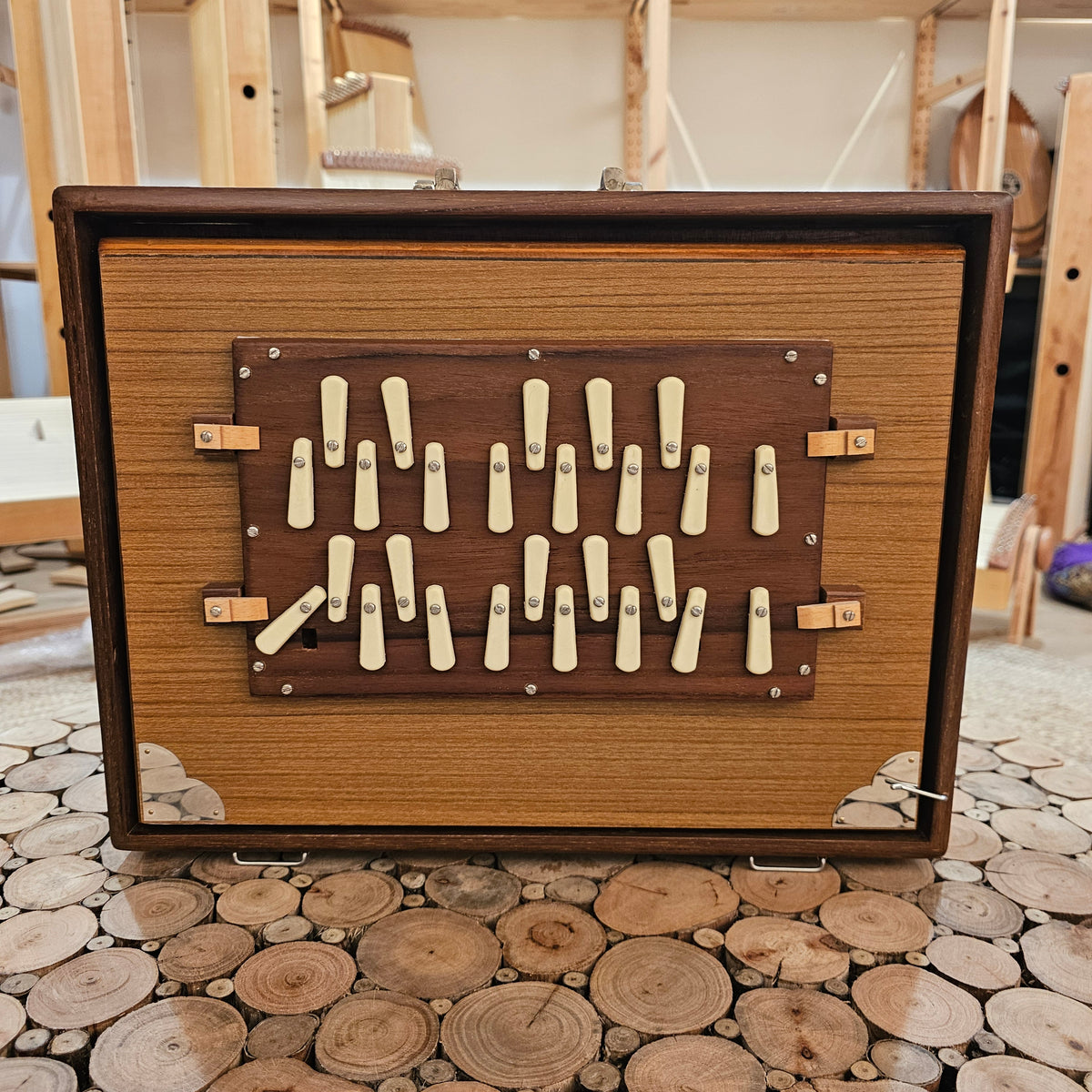 Shruti Box 2 octaves in C large - 440 Hz