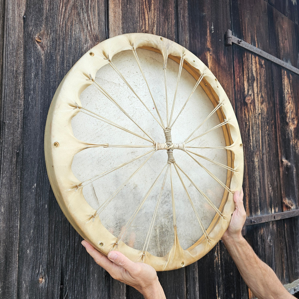 New moon shaman drum ø 50 cm - tunable - red deer