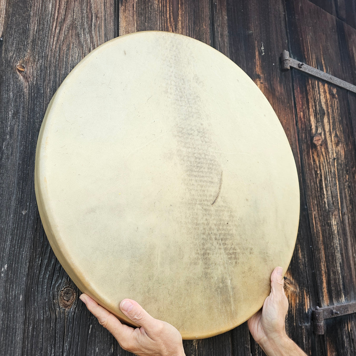 Tambour de chaman de la nouvelle lune ø 50 cm - accordable - cerf rouge