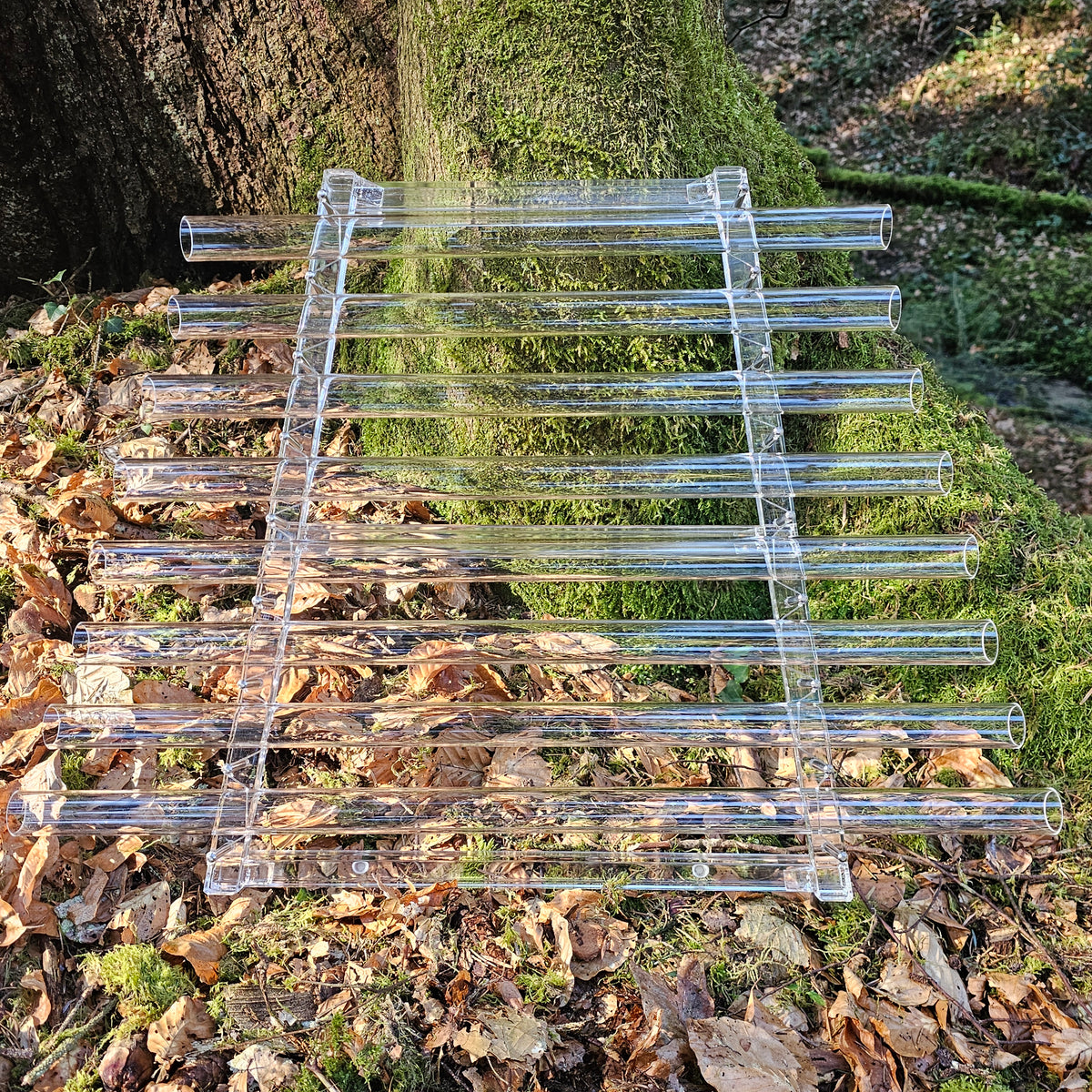 Xylophone en cristal diatonique