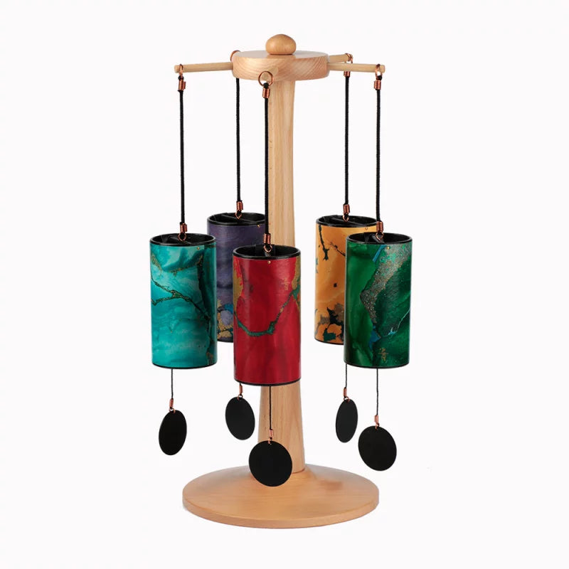 Carousel chime stand for 4 or 5 Zaphir or Koshi chimes