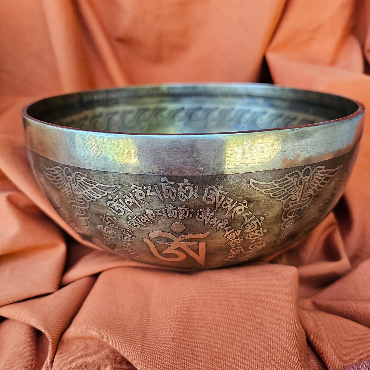 Lotus singing bowl - ø 21.5 cm