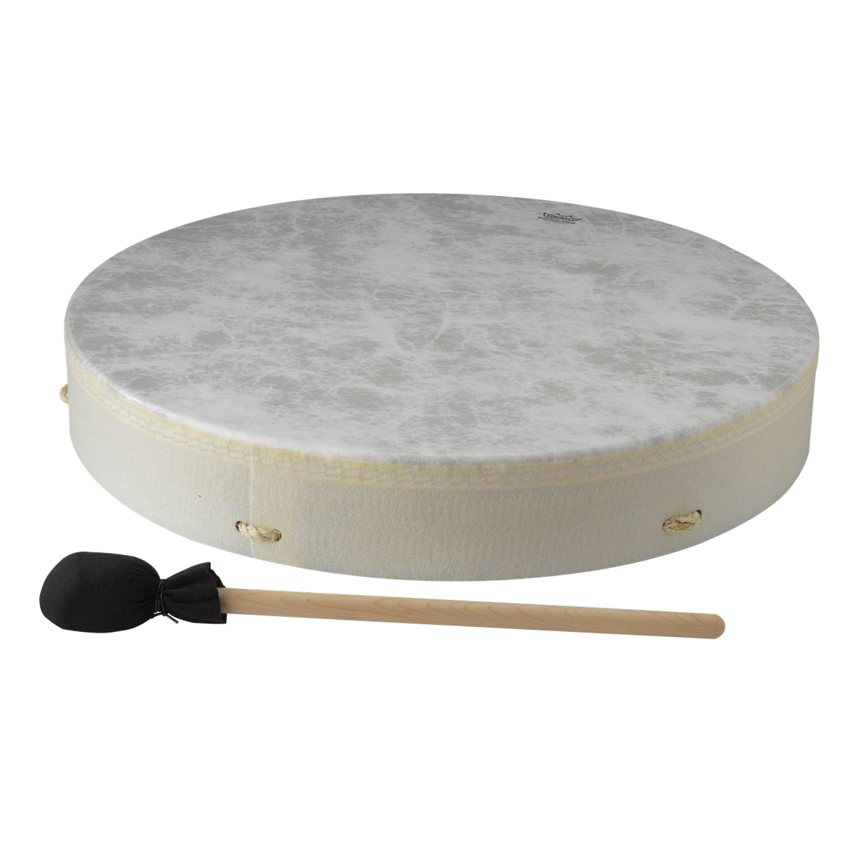 Vegane Buffalo Drum ø 60 cm mit Schlägel | Schamanentrommel | Perkussion &amp; Trommel || Dunum.ch