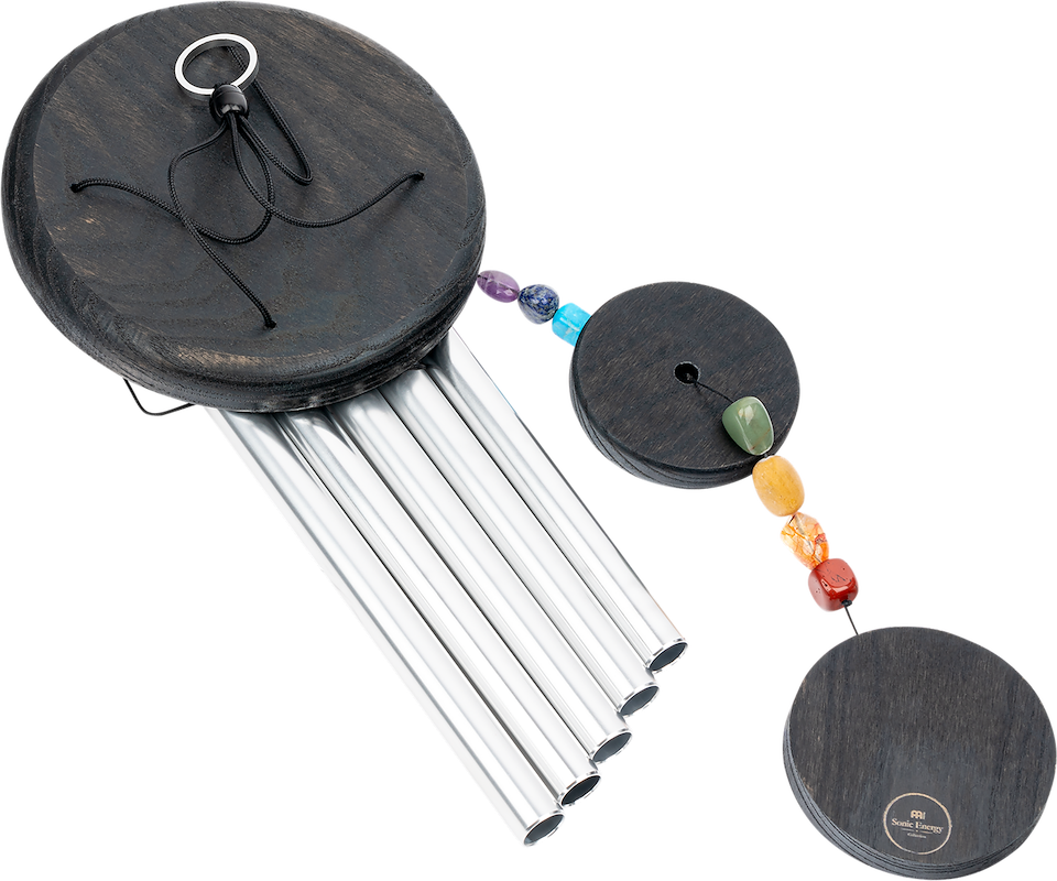 Chakra Meditation Chime 25&quot; - Silber | Koshi, Glocken &amp; Gong | Windspiele | Dunum.ch