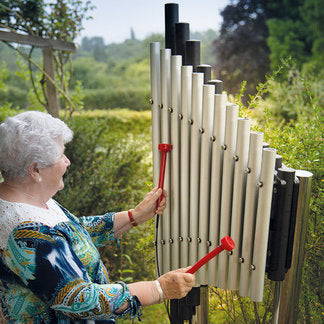 Cherub - Röhrenglockenspiel mit 11 Alu-Röhren | Outdoor Instrumente | Windspiele, Glocken &amp; Freechimes | Dunum.ch