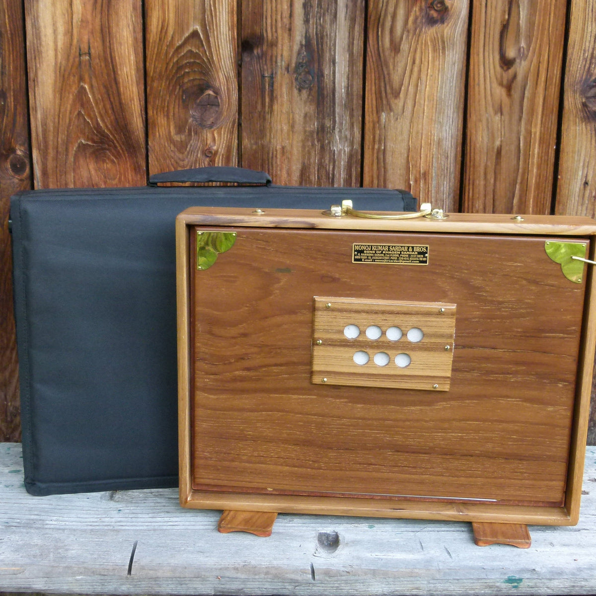 Shruti Box in G gross - 440 Hz Vollholz | Melodisch &amp; Harmonisch | Shrutibox &amp; Harmonium | Dunum.ch