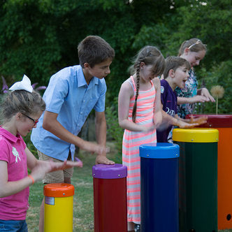 Regenbogen Sambas - Outdoor Trommeln | Perkussion | Drums | Dunum.ch