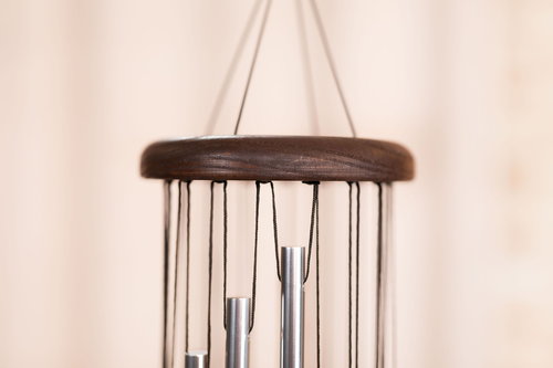 Spiral Chime 29&quot; - Silber | Koshi, Glocken &amp; Gong | Windspiele | Dunum.ch