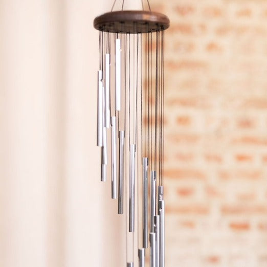 Spiral Chime 29&quot; - Silber | Koshi, Glocken &amp; Gong | Windspiele | Dunum.ch