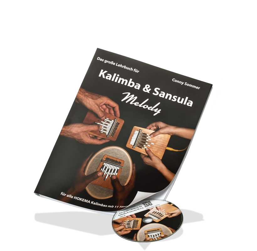 Conny Sommer - Das Große Lehrbuch für Kalimba &amp; Sansula Melody | Melodisch &amp; Harmonisch | Sansula &amp; Kalimba | Dunum.ch