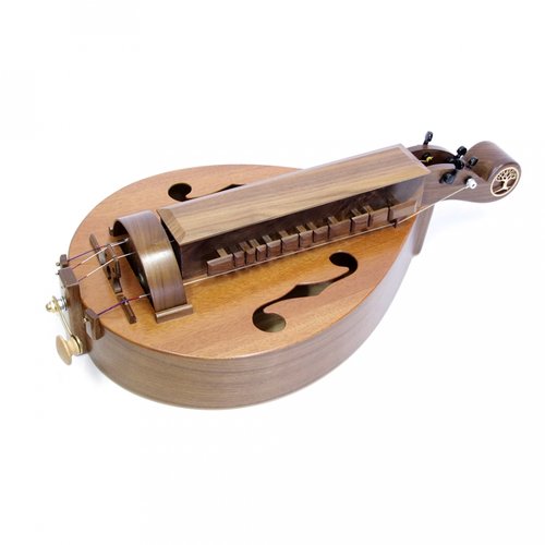 Hurdy Gurdy mit Tasche | Saiteninstrumente | Saiteninstrumente der Welt | Dunum.ch