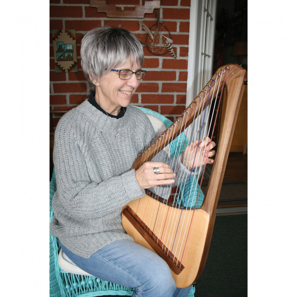 22 String Lynda Leier mit Tasche | Saiteninstrumente | Saiteninstrumente der Welt | Dunum.ch